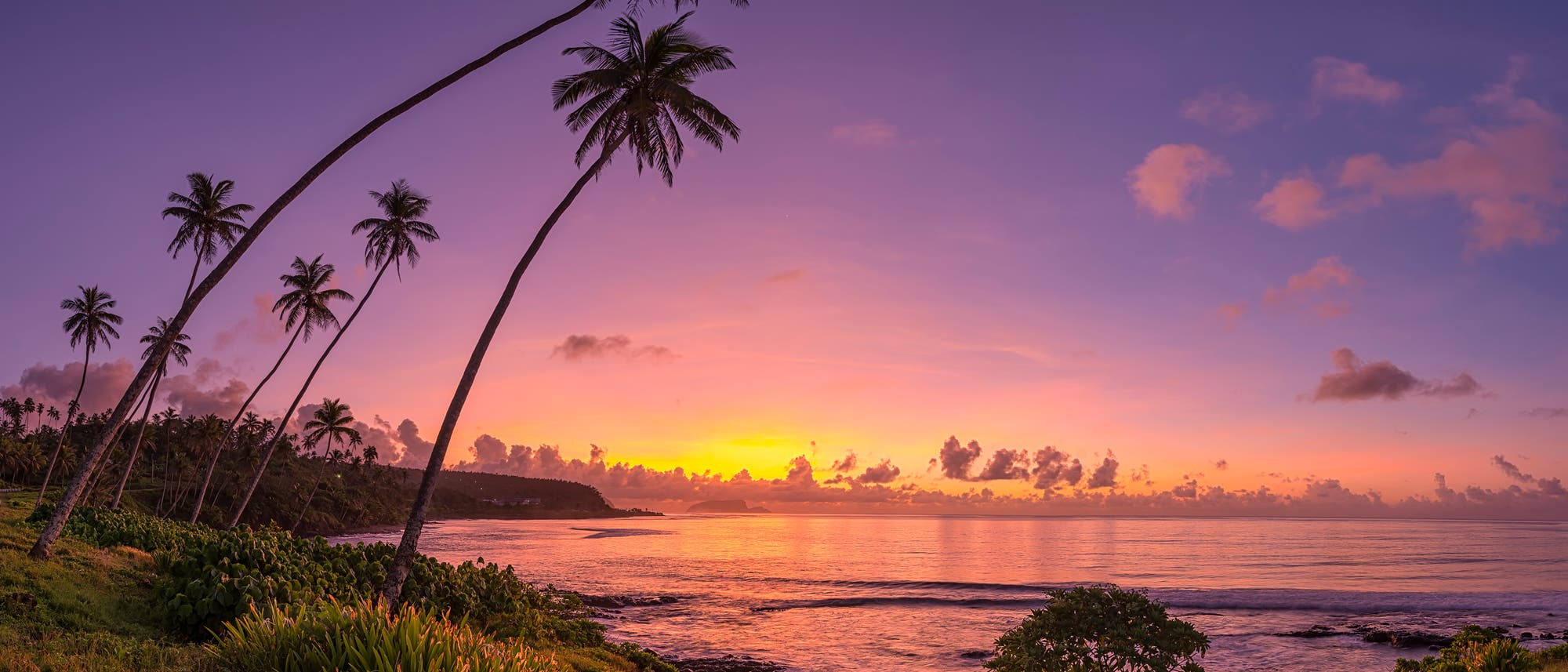 Untergang auf Samoa - in diesem Fall der Sonne