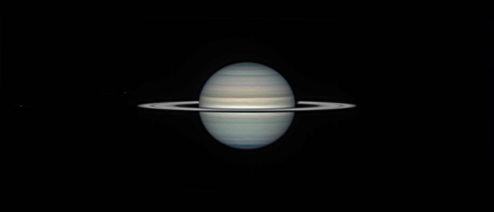 Foto des Ringplaneten Saturn vom 11. August 2024. 