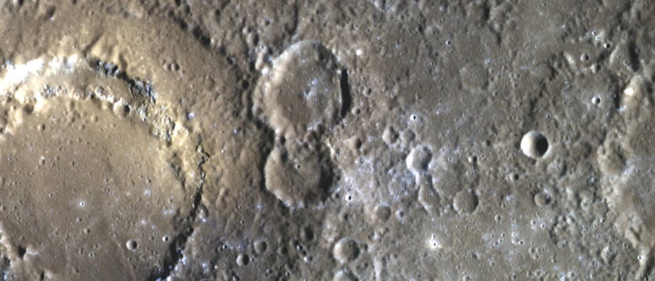 Das Scarlatti-Becken auf Merkur (aufnahme von Messenger)