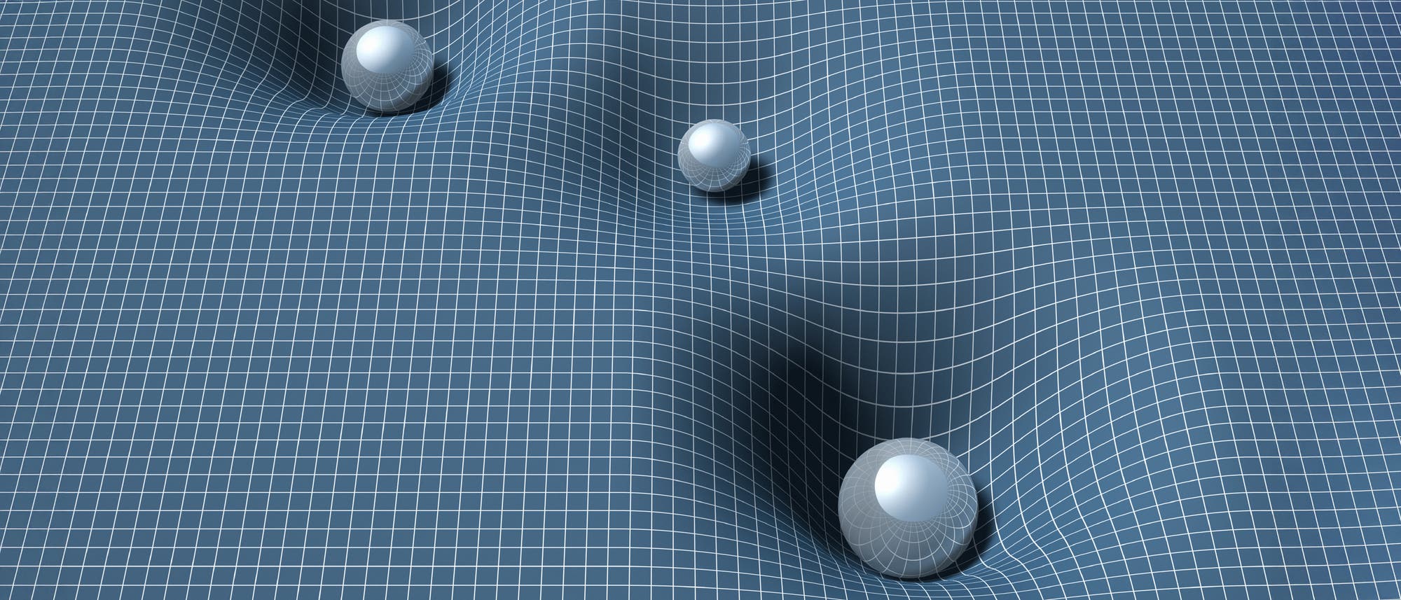 Teilchen unter Schwerkraft 