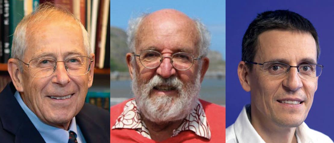 Physik-Nobelpreisträger 2019 James Peebles, Michel Mayor, Didier Queloz