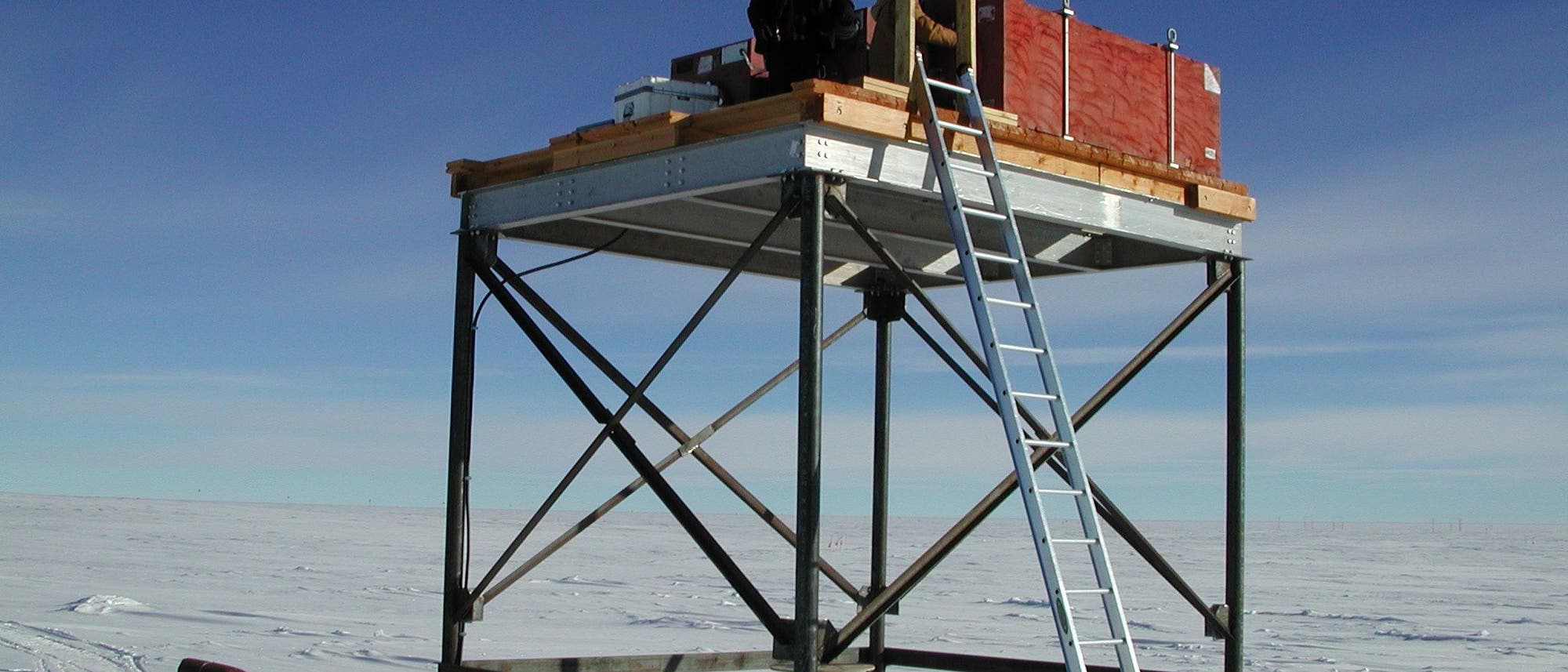 Neutronendetektore am Südpol
