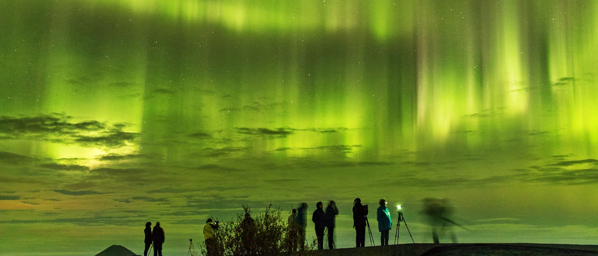 Aurora Borealis auf der Leserreise Island