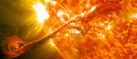 Filamenteruption auf der Sonne am 31. August 2012