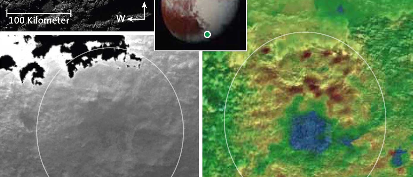 Eisvulkane auf Pluto