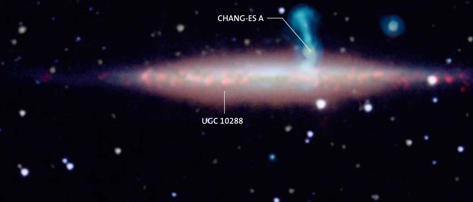 Die Spiralgalaxie UGC 10288