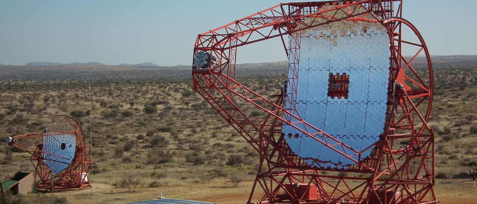 H.E.S.S.-Teleskop (High Energy Stereoscopic System) in Namibia