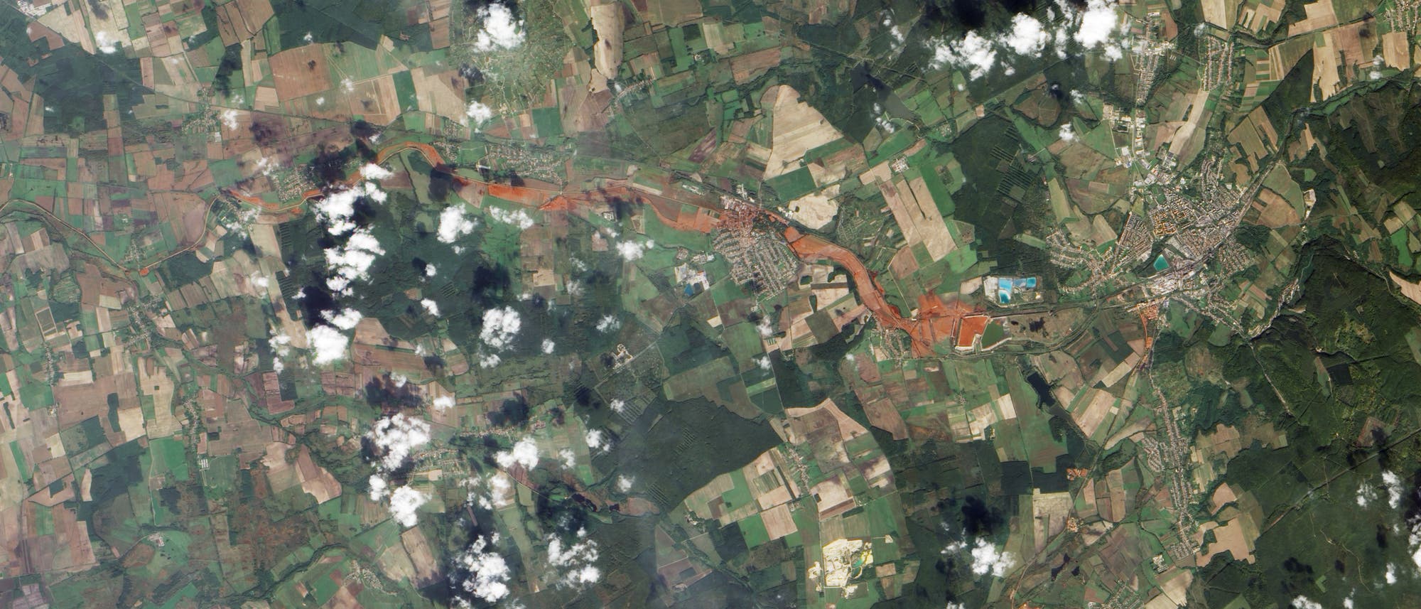 Rotschlammflut in Ungarn