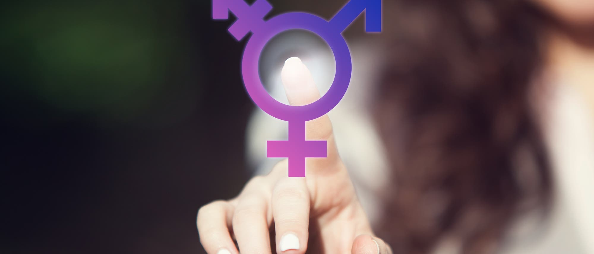 Das Symbol für Transgender. Das Symbol für Transgender.