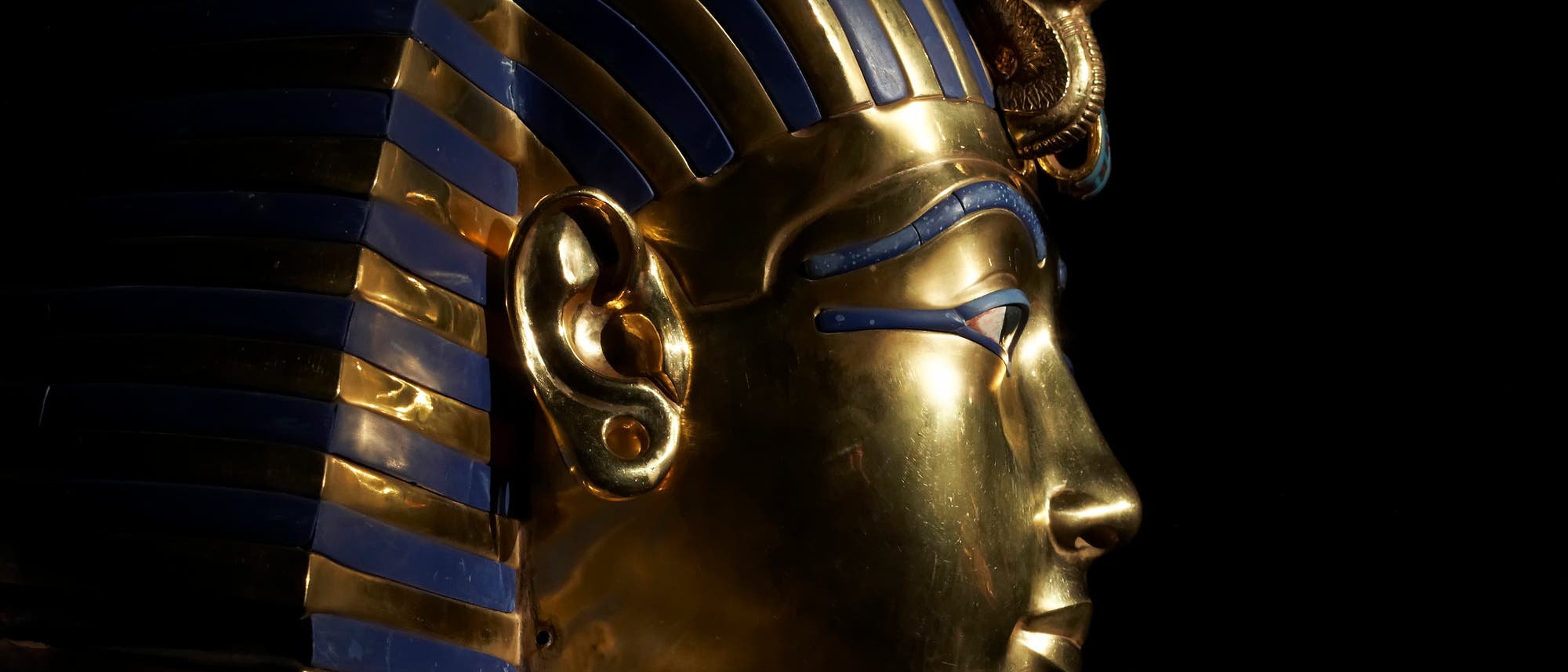 Begräbnismaske des ägyptischen Pharao Tutanchamun