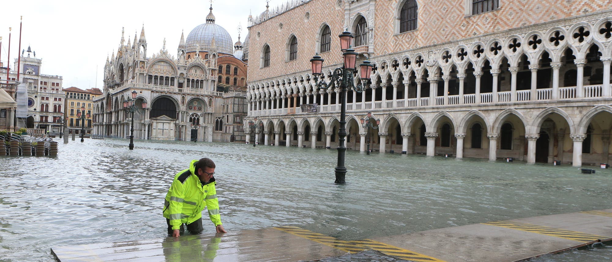 Venedig unter Wasser