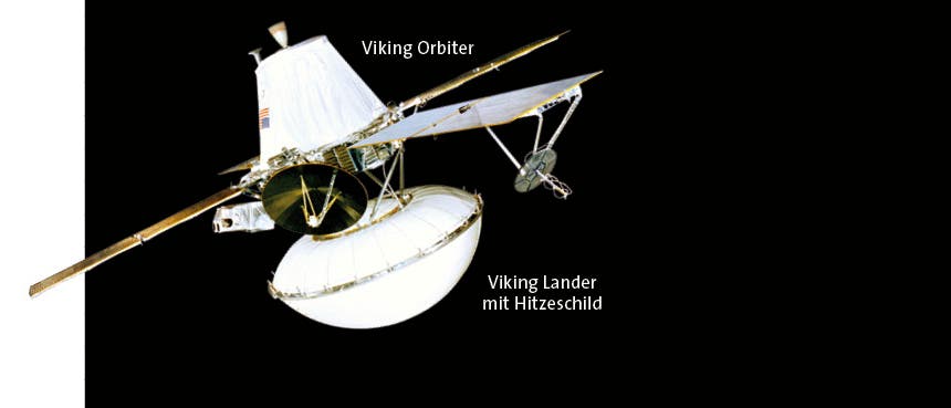 Viking-Orbiter mit Landesonde