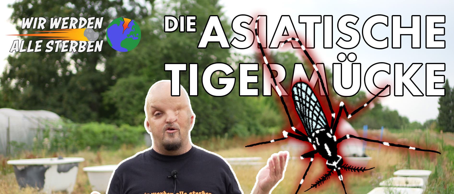 Das Titelbild zur WWAS-Folge über die Tigermücke.