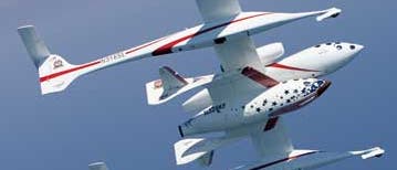 SpaceShipOne und White Knight