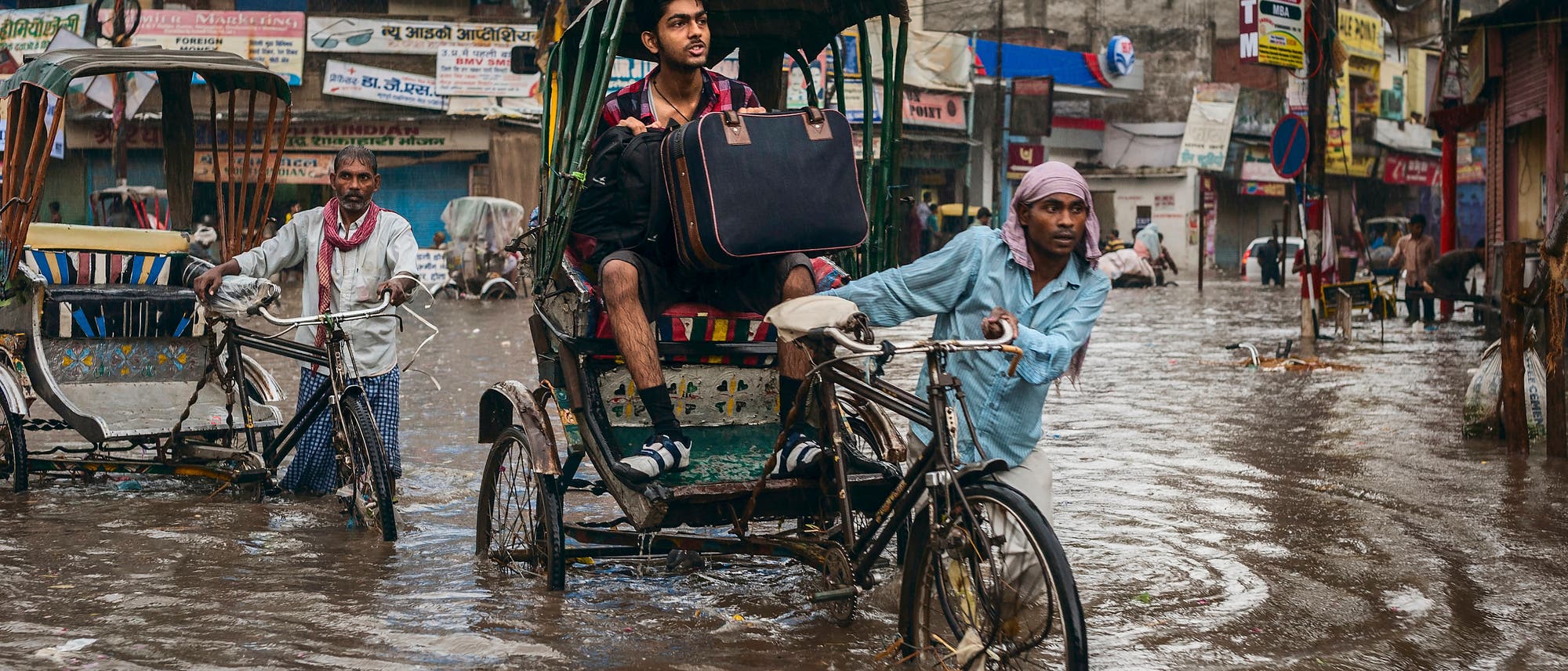 Überflutungen in Indien