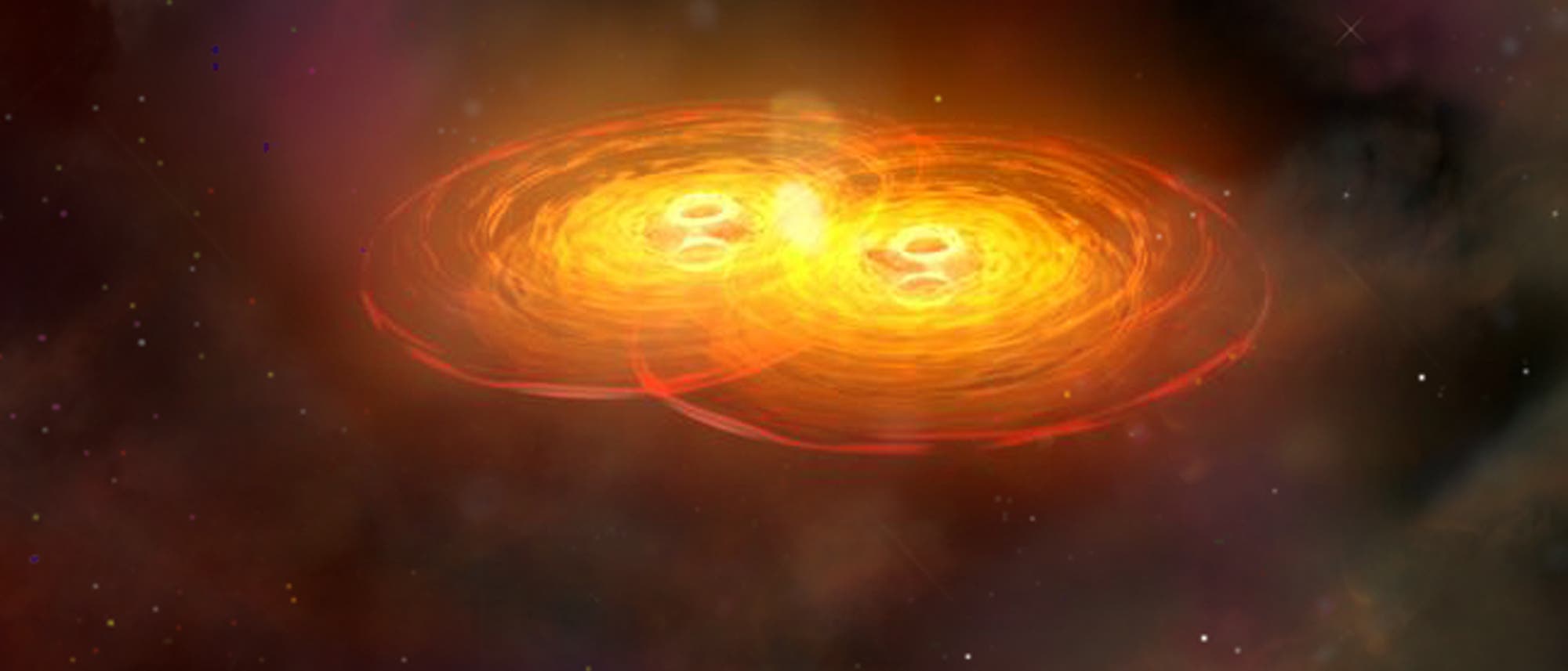 Schwarze Löcher, Kosmologie, Schwarzes Loch, Gravitationswellen