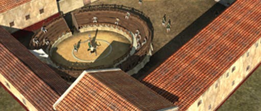Radar ortet Gladiatorenschule