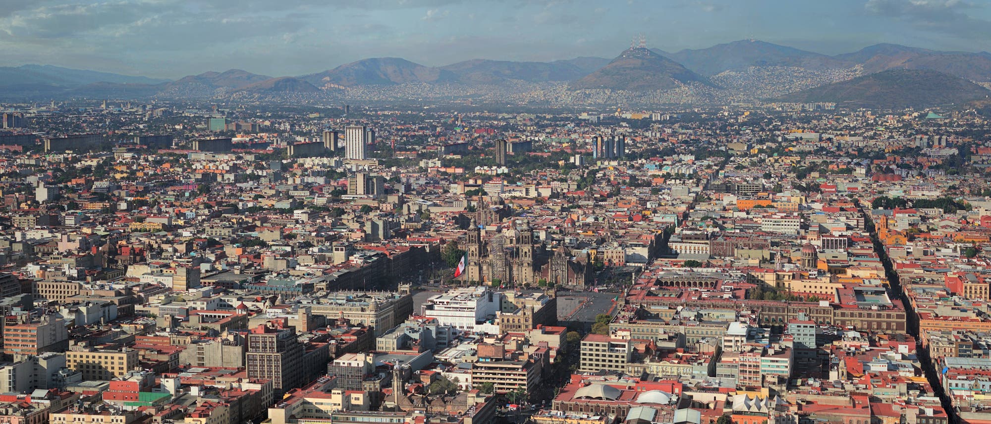 Mexiko-Stadt heute