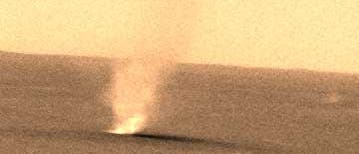 Staubteufel auf dem Mars