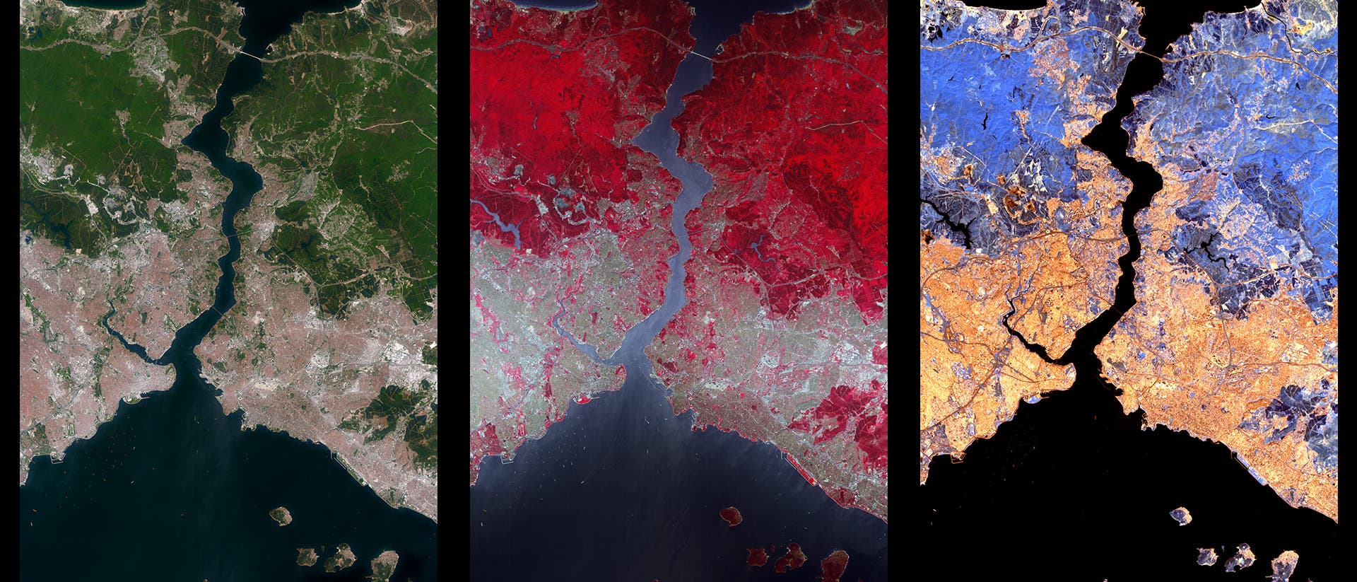 Umweltsatellit macht verborgene Farben sichtbar