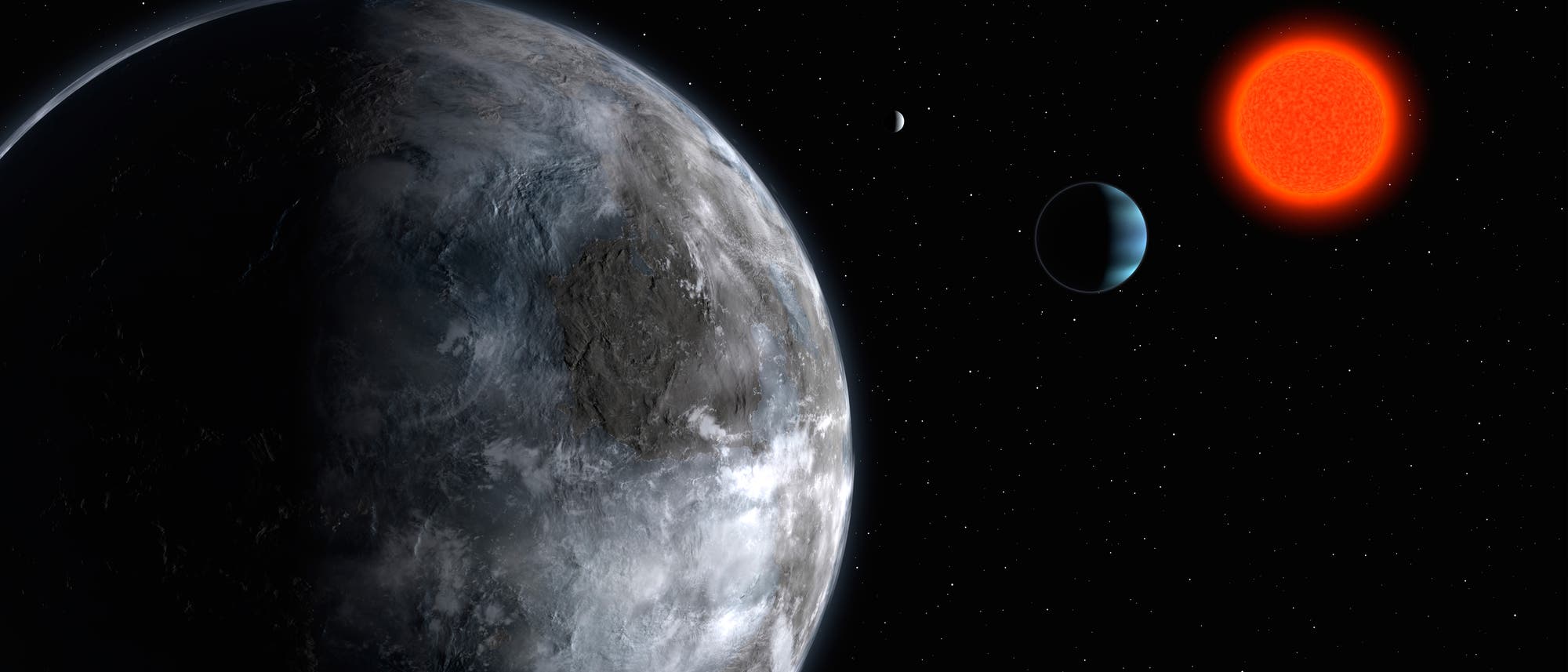 Exoplanet Gliese 581d