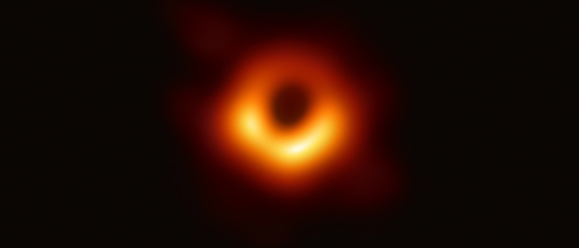 Das Schwarze Loch im Zentrum von Messier 87.