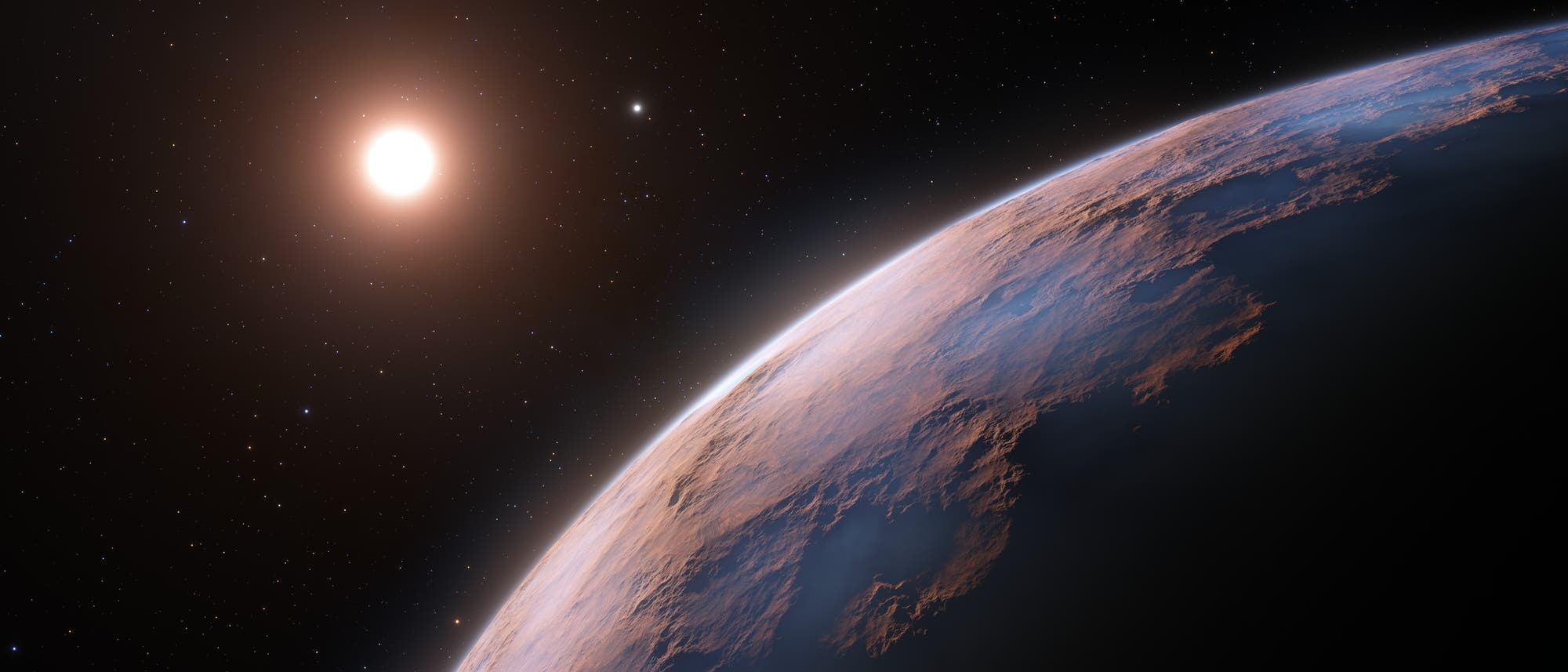 Der Exoplanet Proxima Centauri d (Illustration)