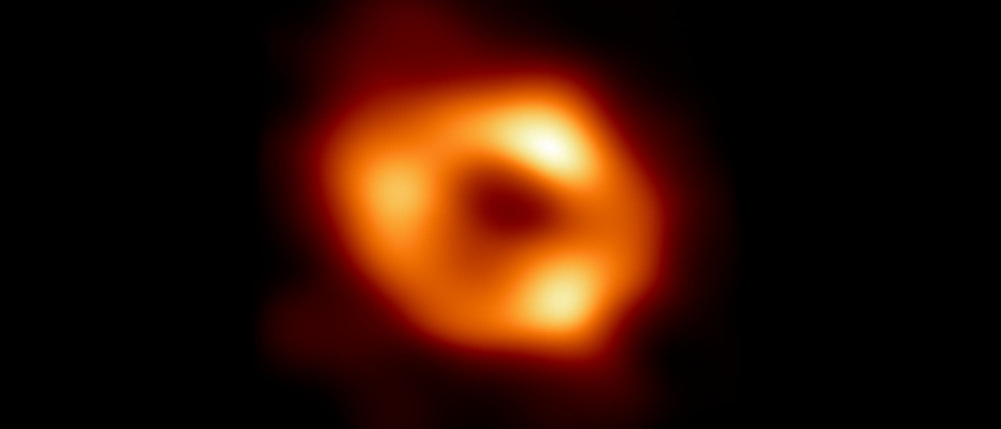 Die Aufnahme von Sagittarius A* des Event-Horizon-Teleskopverbunds