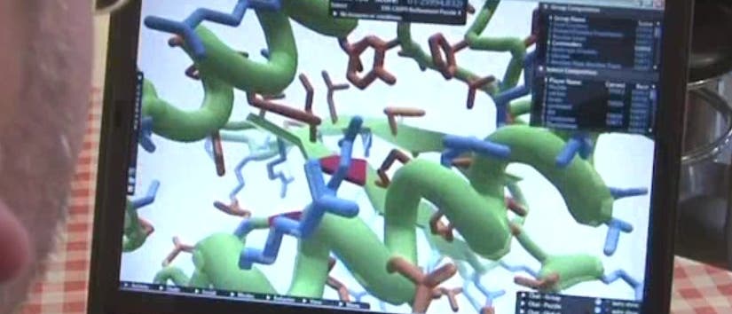 Foldit - Online-Spiel zur Proteinfaltung