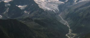 Sedimentbildung in den Alpen