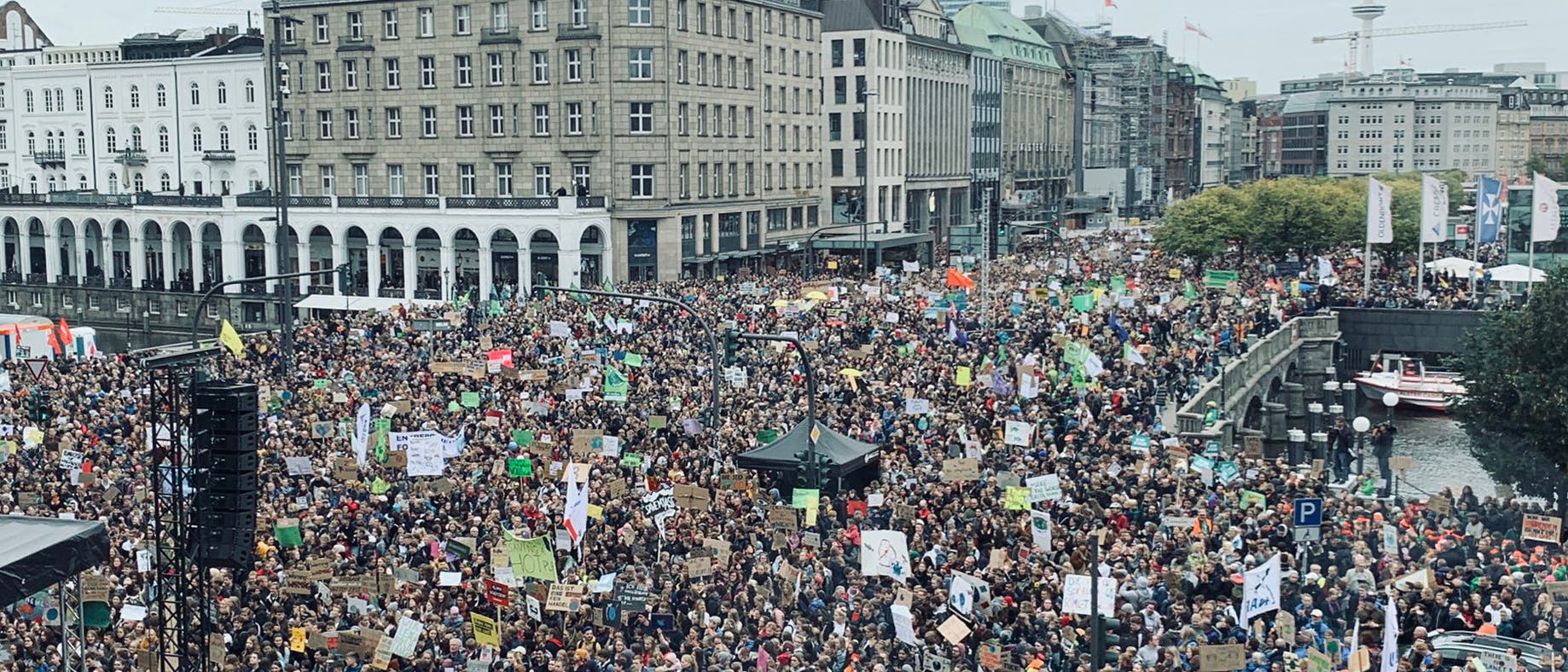 Klimastreik-Demonstration in Hamburg am 20. September 2019