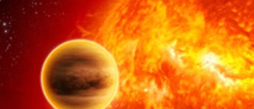 "Heißer Jupiter" in einem fernen Sonnensystem