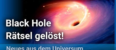 Supermassives Schwarzes Loch frisst riesige Wolke aus dichtem molekula