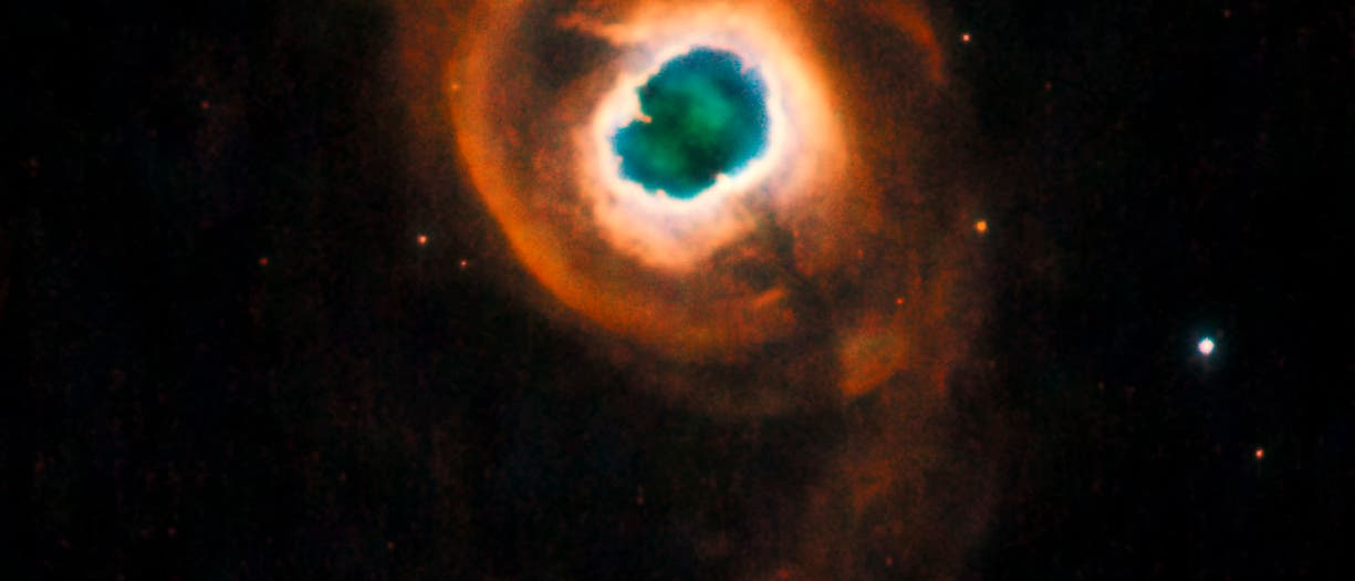 Der Planetarische Nebel K 4-55 im Sternbild Schwan