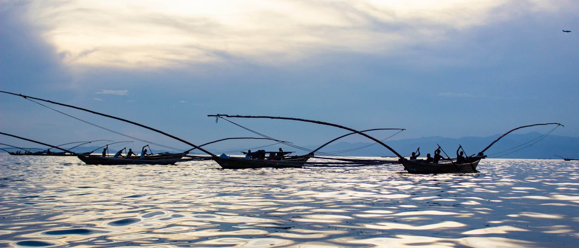 Fischer am Kivu-See