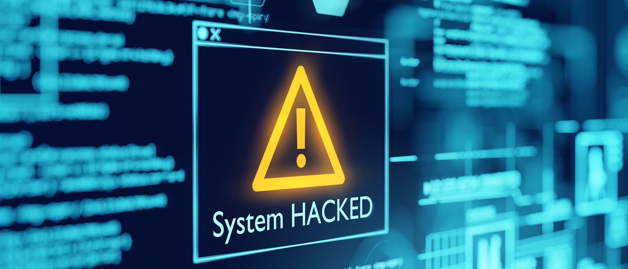 Hackerangriff auf Computer