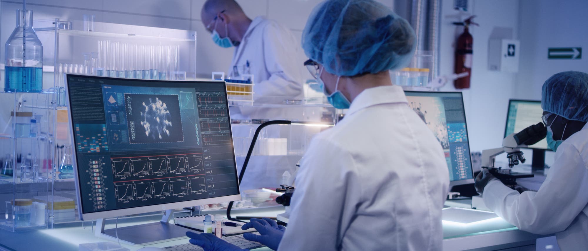 Impfstoffentwicklung im Labor Impfstoffentwicklung im Labor