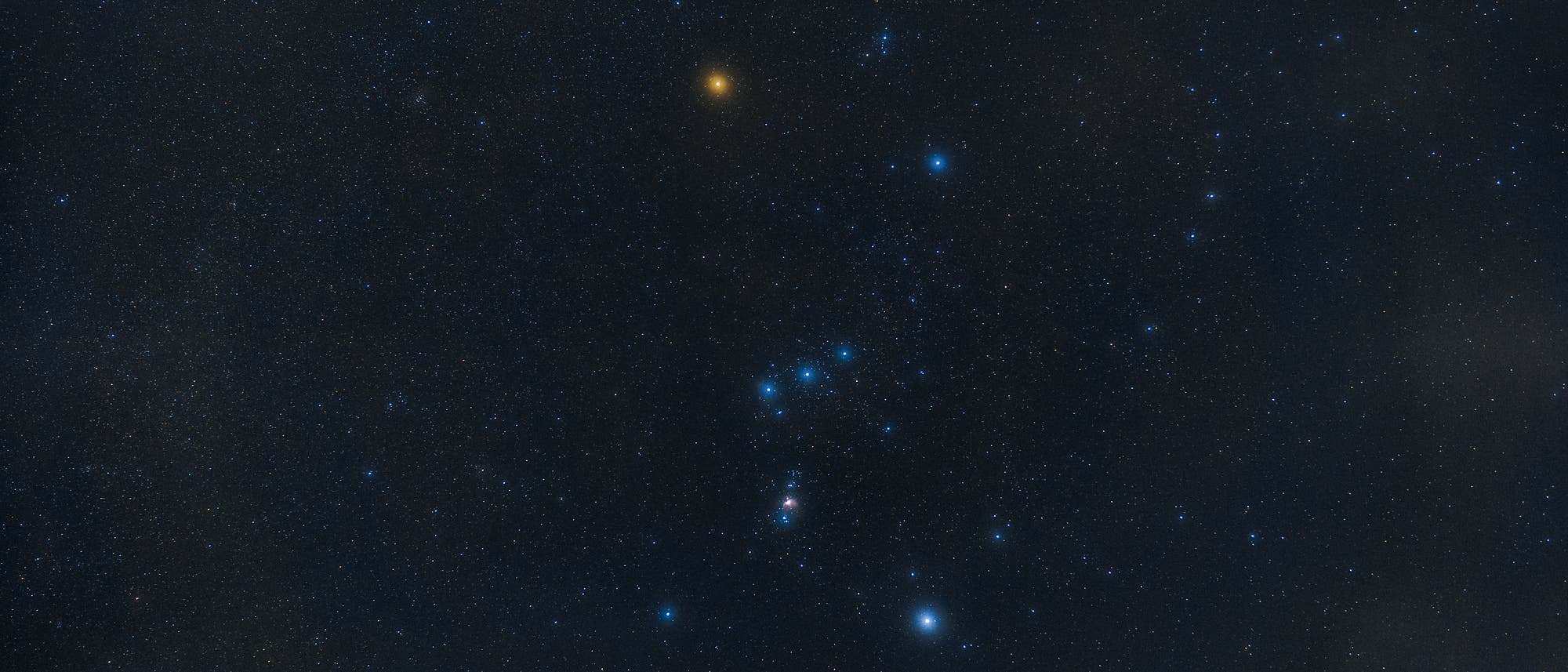 Der Rote Riese Beteigeuze im Sternbild Orion