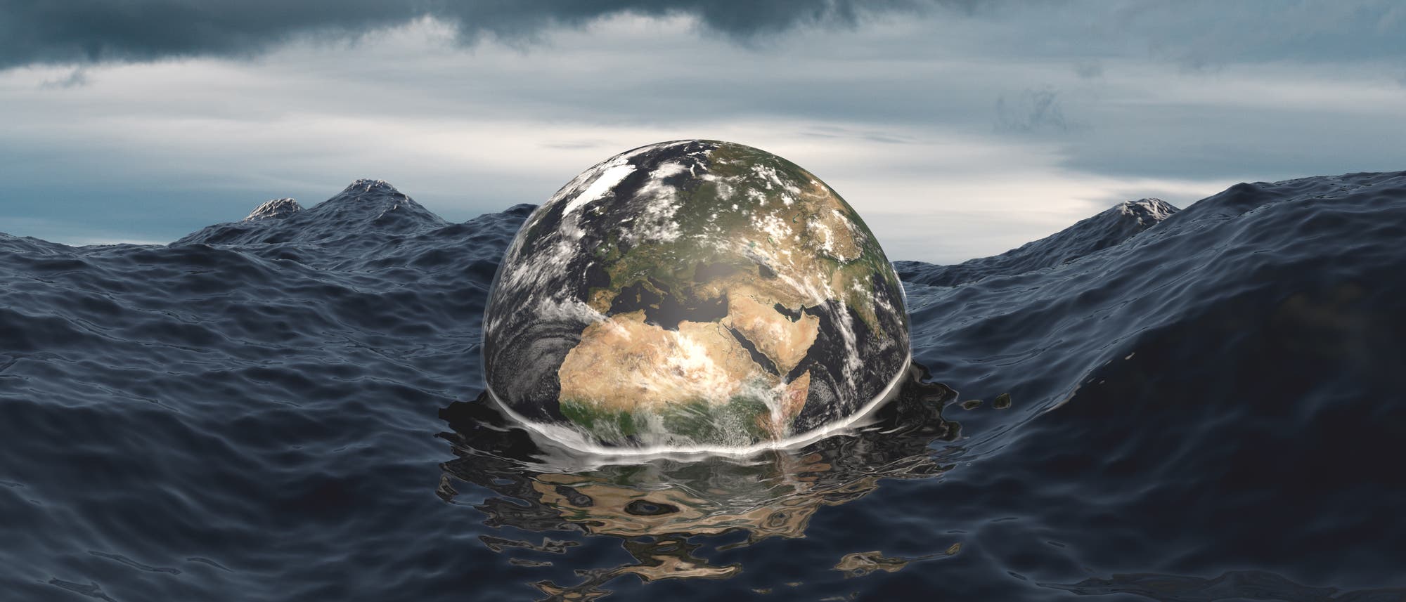 Die Frage ist nicht ob, sondern wie hoch der Meeresspiegel bis zum Jahr 2100 steigt (Symbolbild).