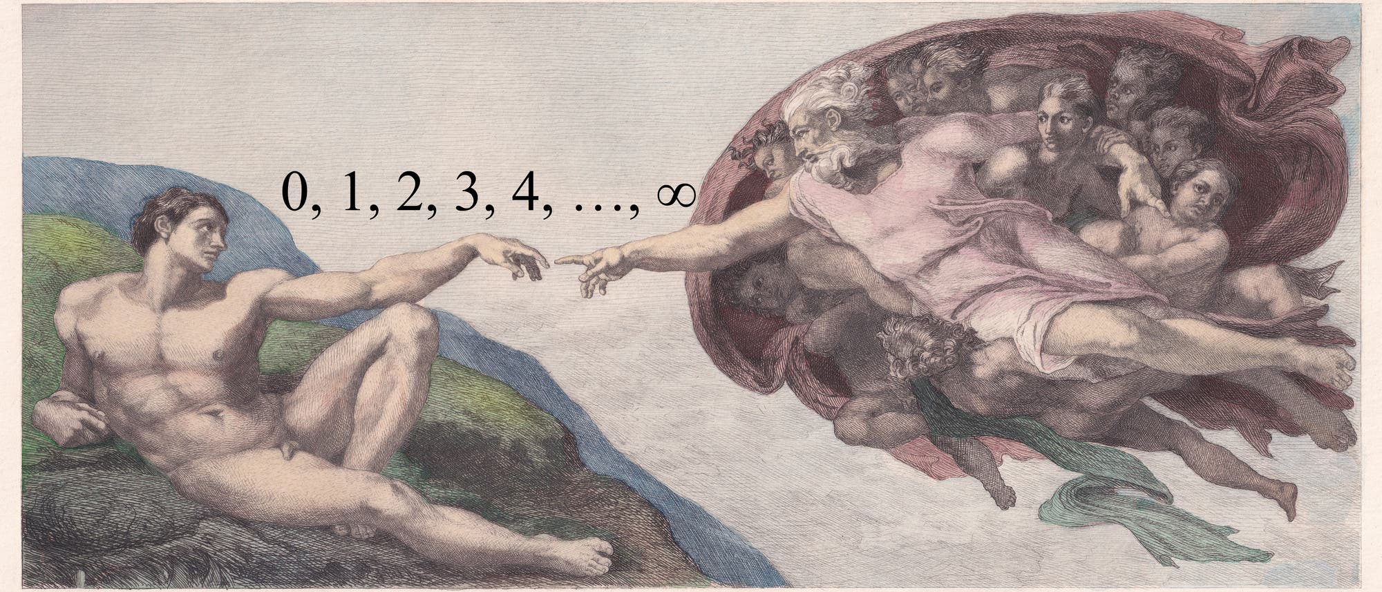Schöpfung Adams von Michelangelo
