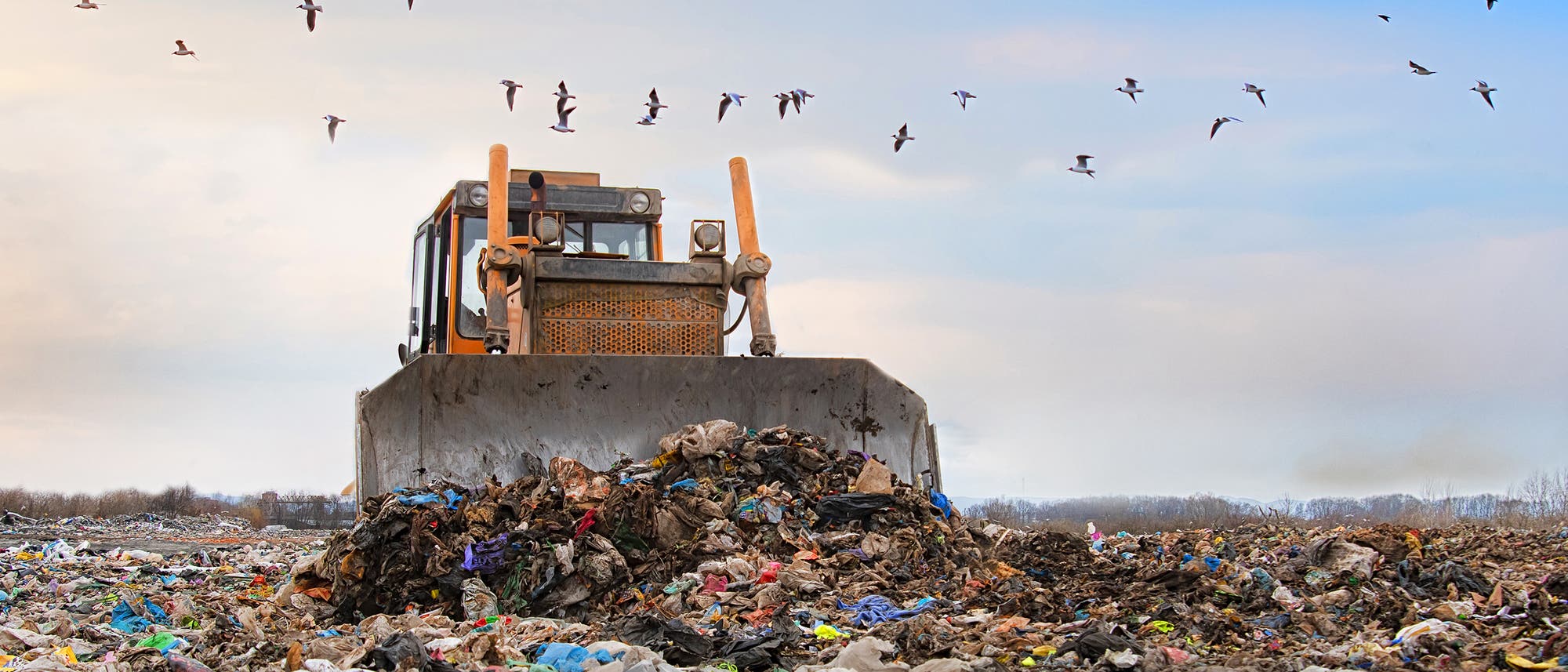Der meiste Müll landet immer noch auf Deponien
