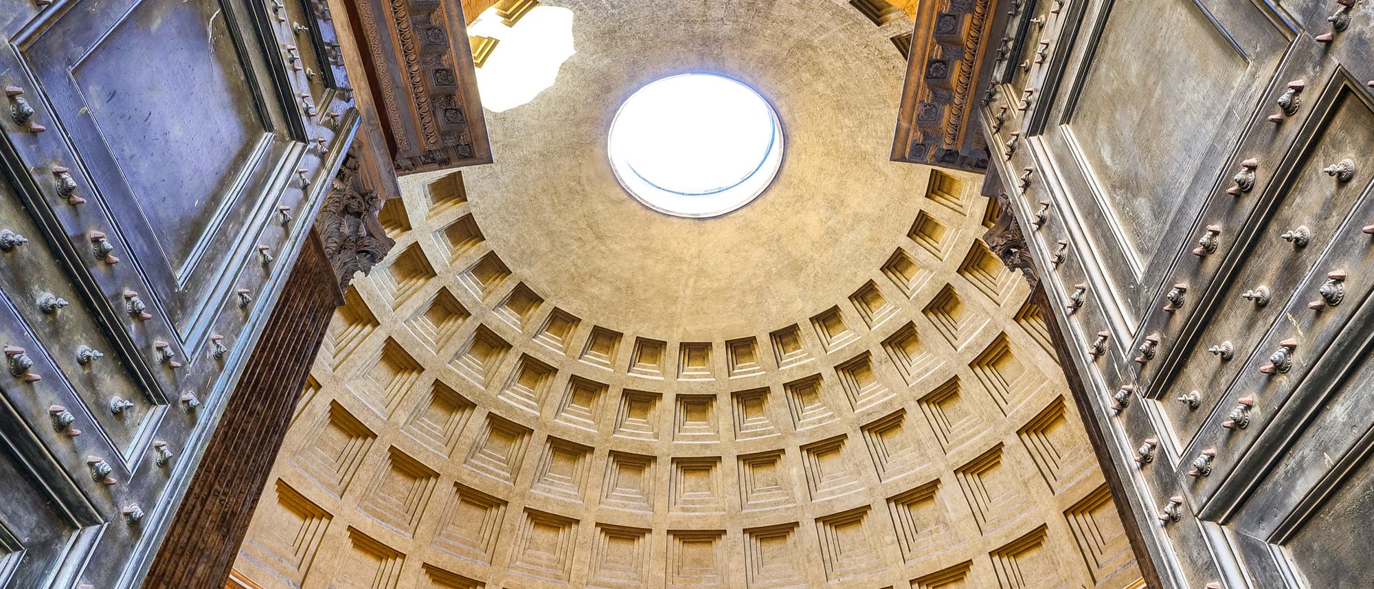 Das Pantheon in Rom von innen.