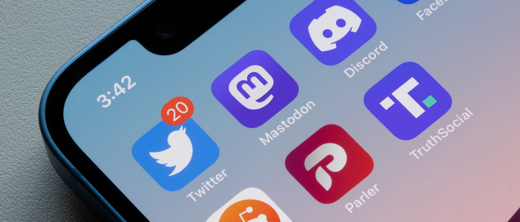 Twitter-Alternativen auf dem Smartphone einschließlich Mastodon