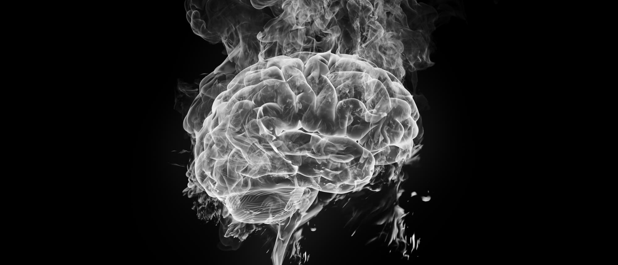 Gehirn aus Rauch