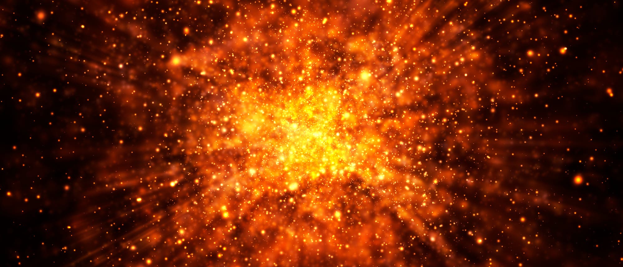 Immer mal wieder ereignen sich im Universum massive Explosionen, die zu Gammablitzen führen können. (Symbolbild)