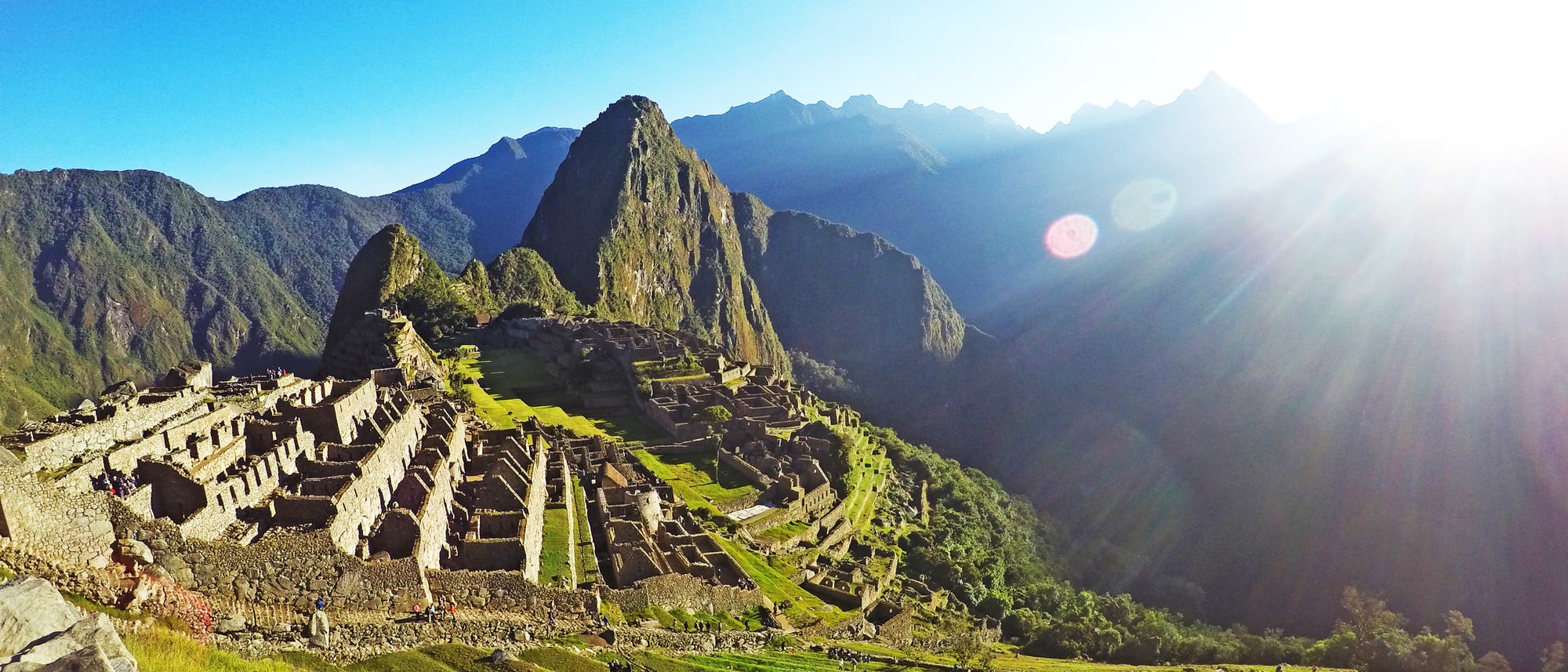 Machu Picchu - Metropole in luftigen Höhen