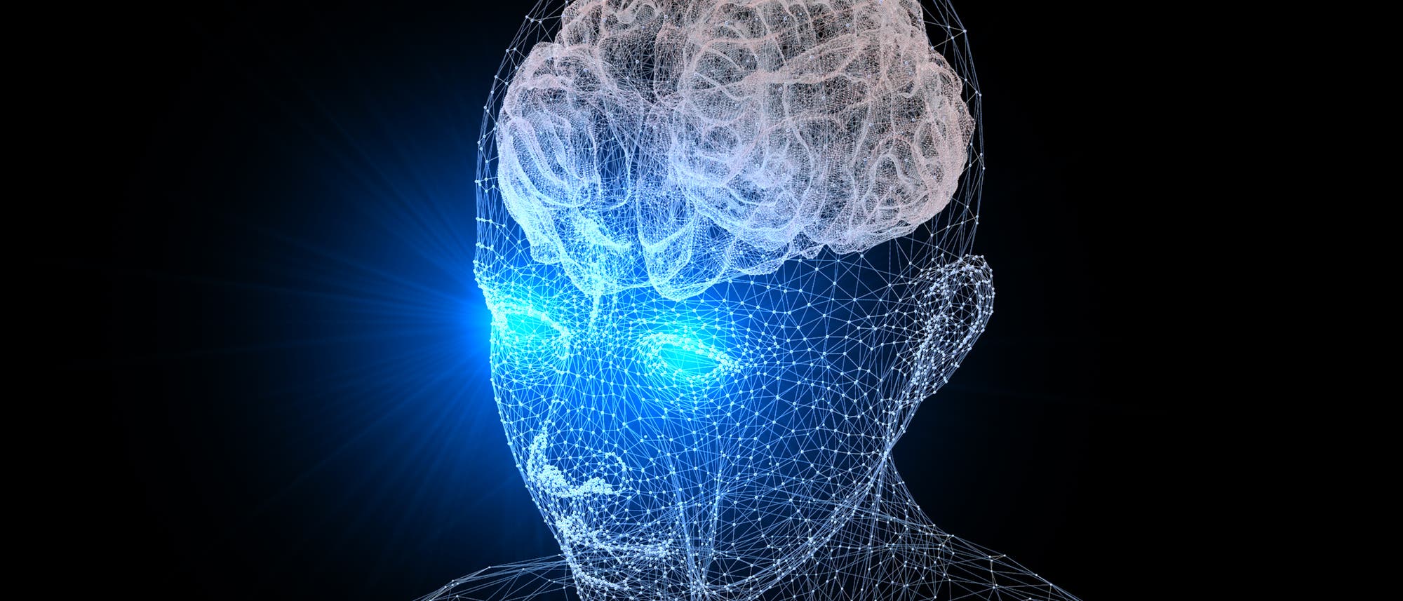 Der Sehsinn und das Gehirn sind eng miteinander verbunden.