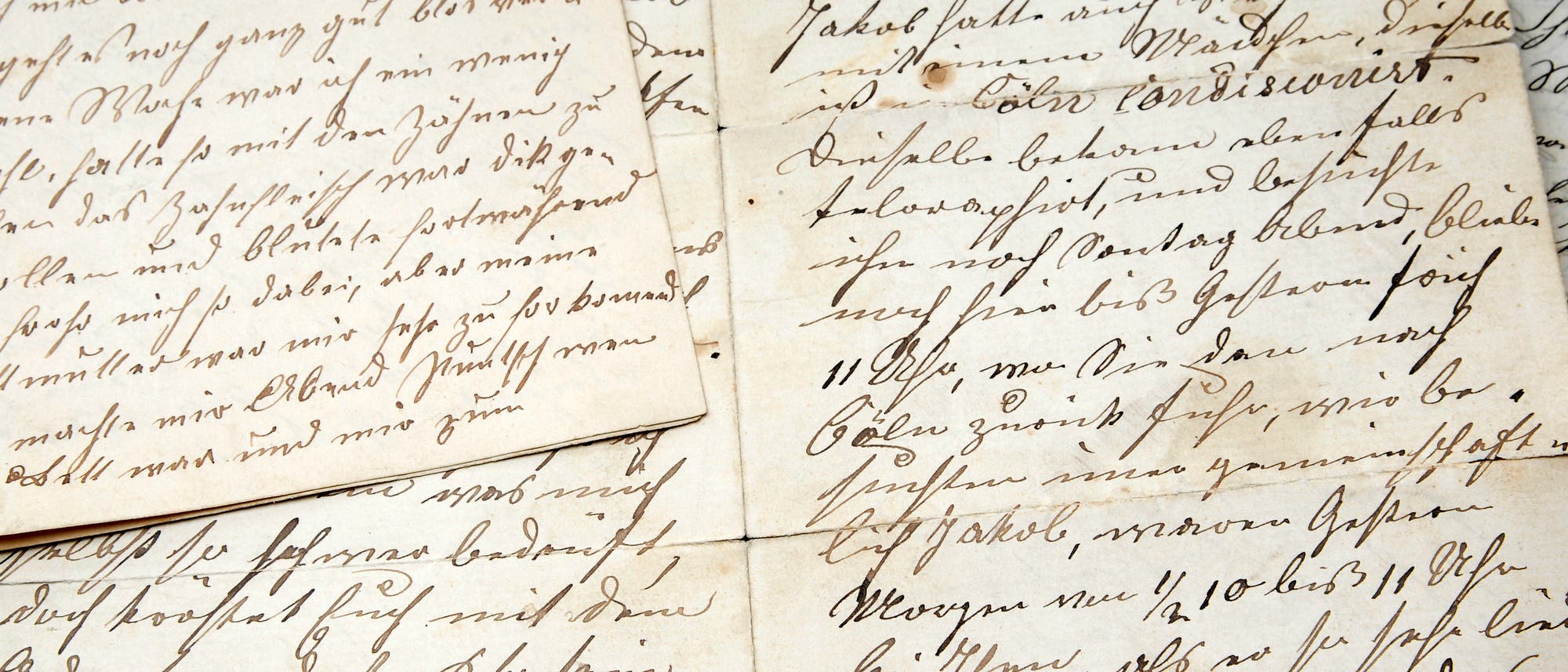 Historischer Brief in deutscher Sprache