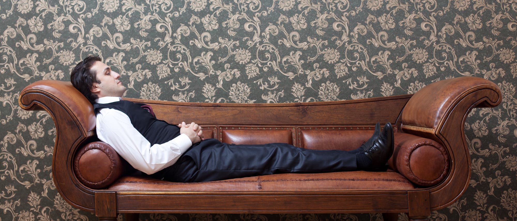 Auf der Couch beim Psychoanalytiker Auf der Couch beim Psychoanalytiker