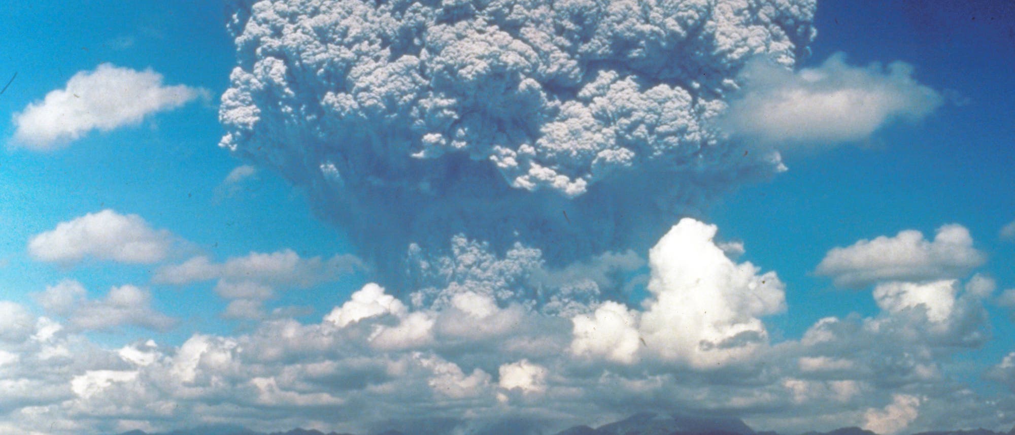Vulkan Pinatubo, Philippinen, Eruptionswolke